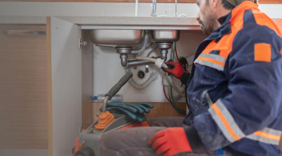 Professional slab leak plumber services in Funston, GA